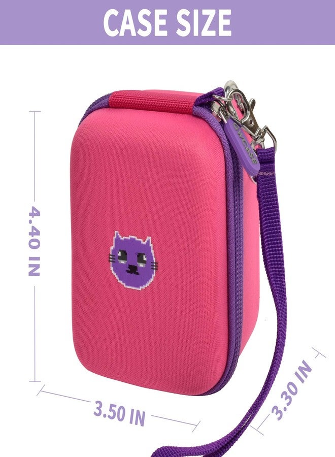GWCASE Case for Bitzee Magicals Digital Pet, Hard Carrying Holder for Bitzee Interactive Digital Pet React to Touch, Protective Container for AA Batteries and Other Accessories (Box Only)-Pink - Image 5
